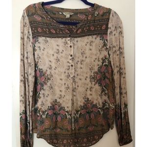 Lucky Brand Blouse Size S